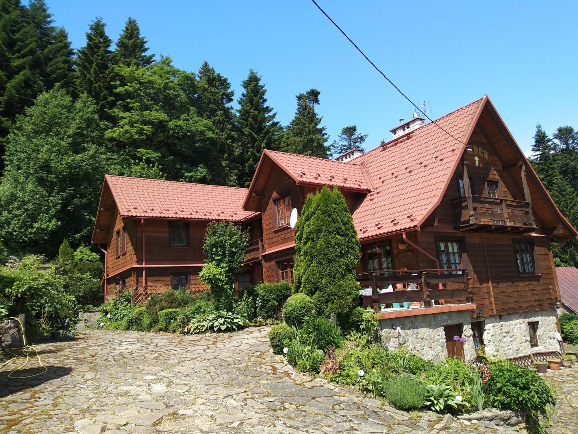 Dom Goscinny Dudek Krynica Zdroj Bagian luar foto