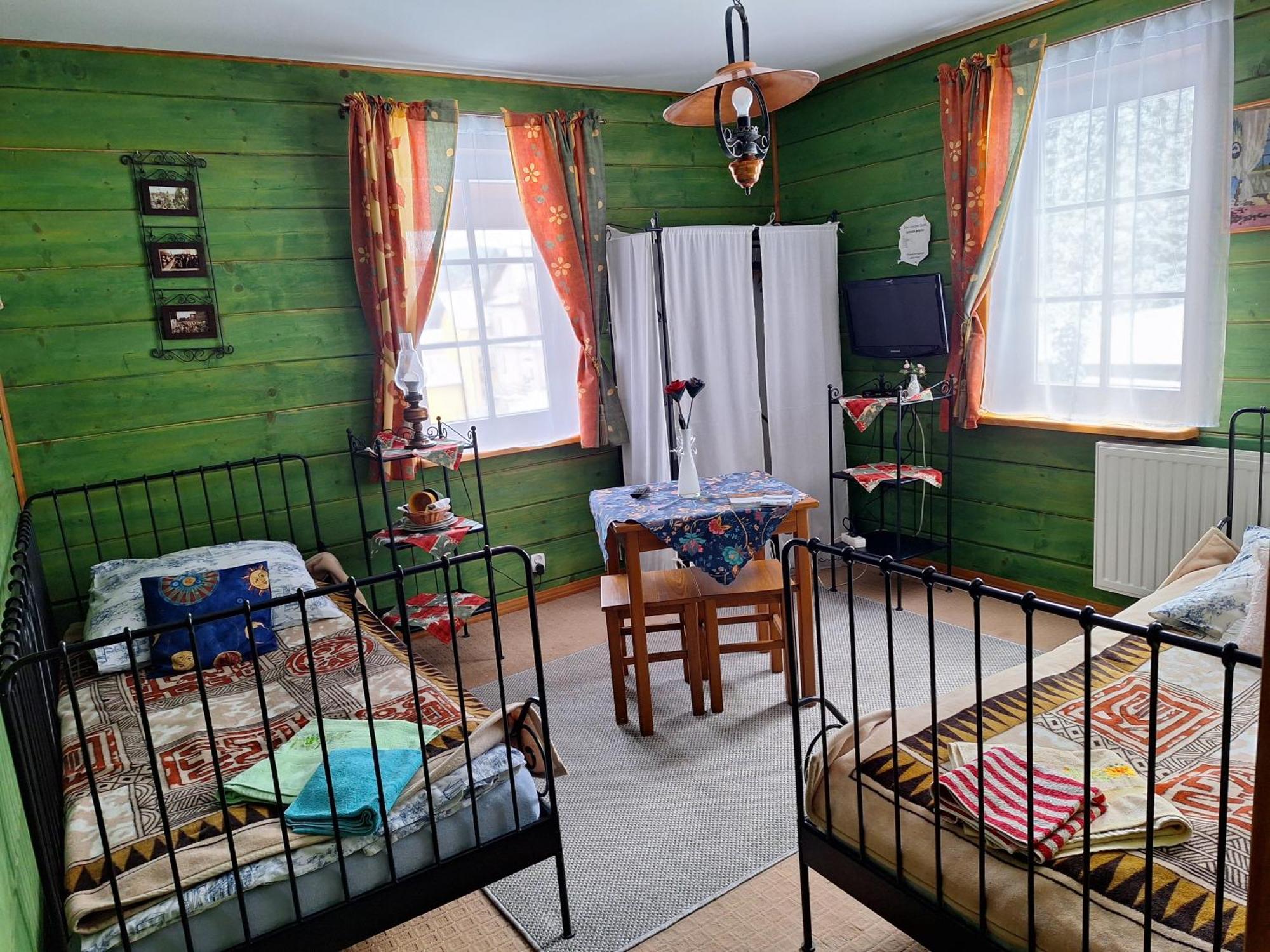 Dom Goscinny Dudek Krynica Zdroj Bagian luar foto